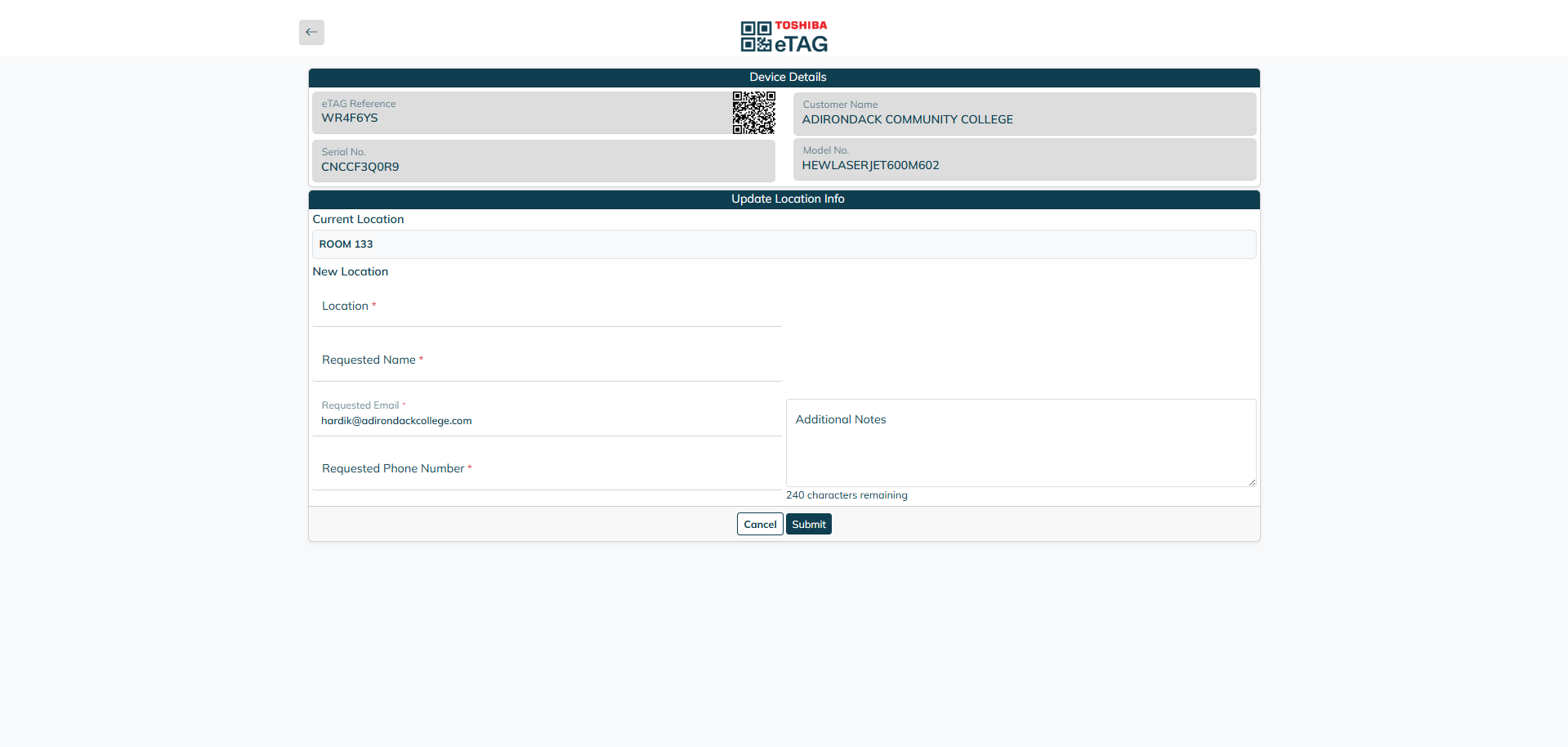 Dynamic eTag Management